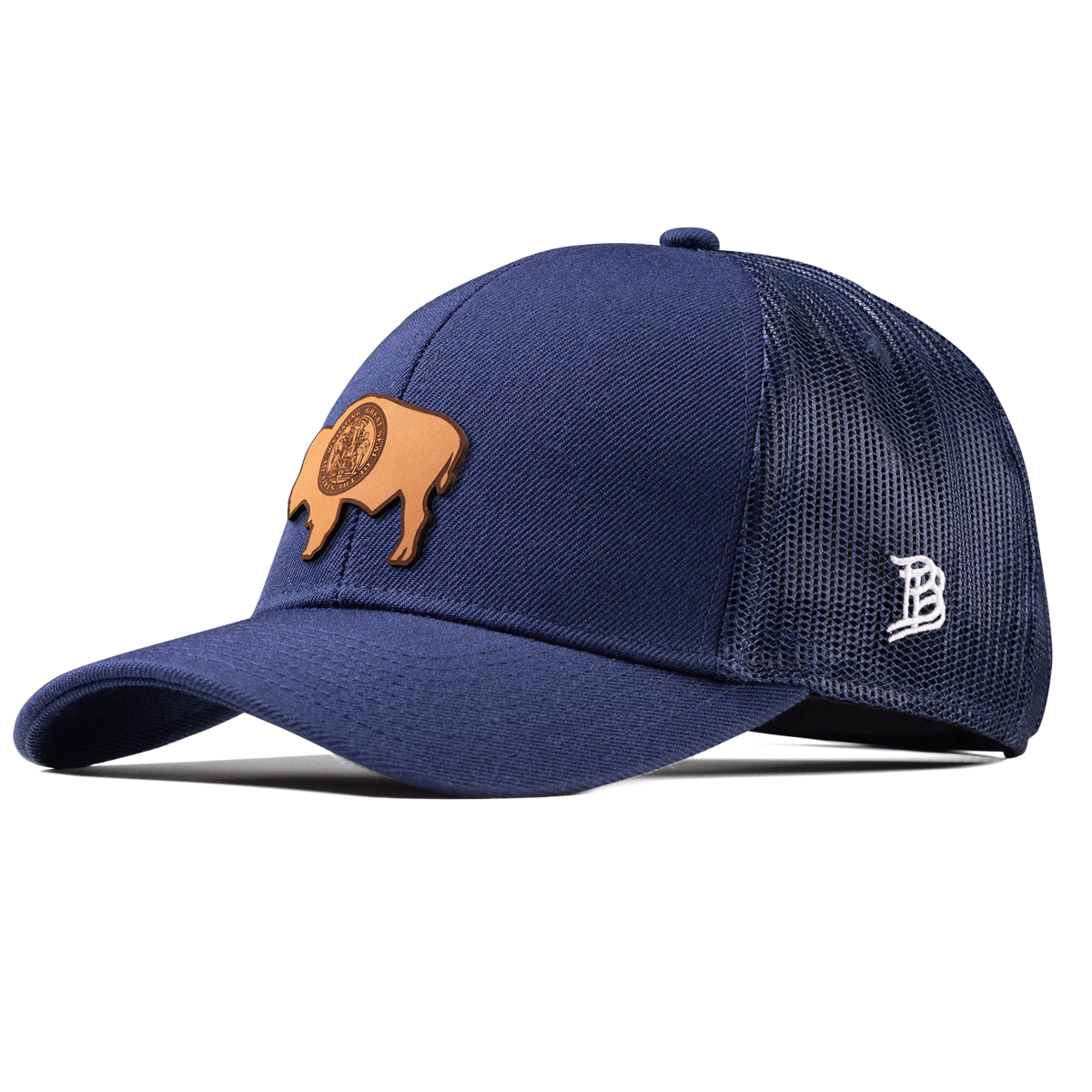 Wyoming 44 Stretch Snapback Trucker Navy