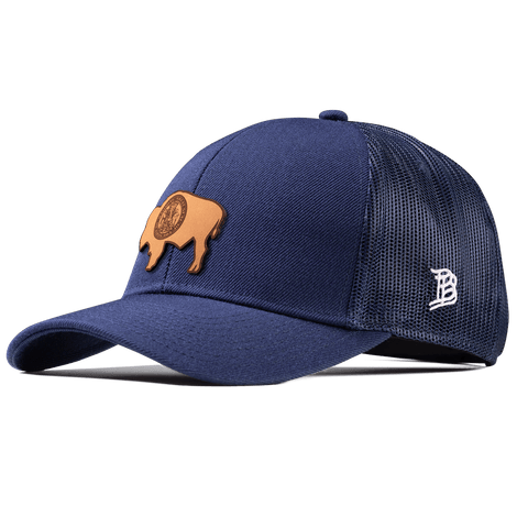 Wyoming 44 Stretch Snapback Trucker Navy