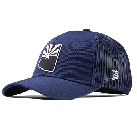 Arizona Vintage Stretch Snapback Trucker Navy