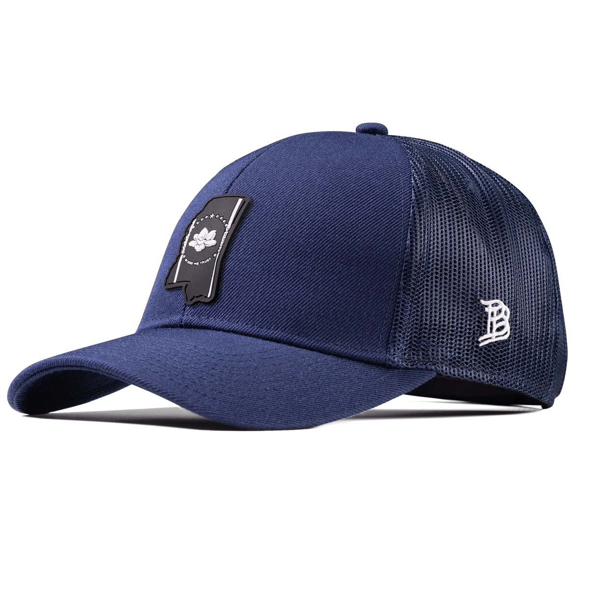 Mississippi Vintage Stretch Snapback Trucker Navy