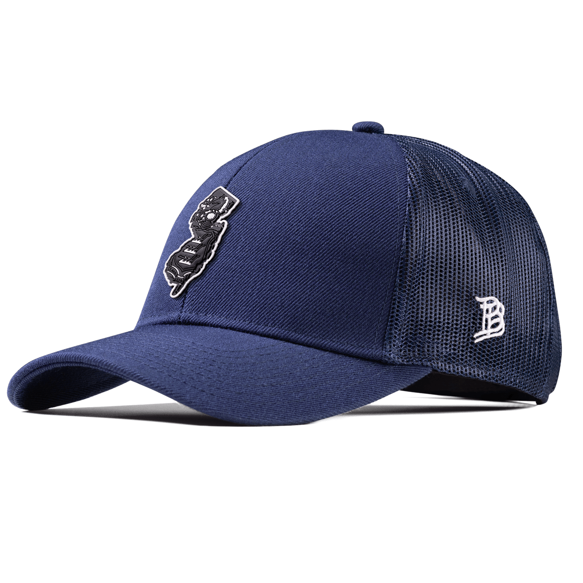 New Jersey Vintage Stretch Snapback Trucker Navy