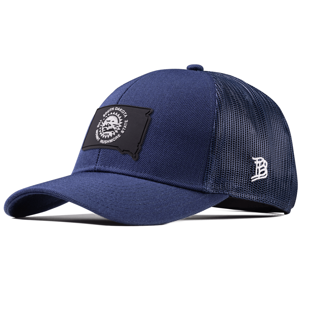 South Dakota Vintage Stretch Snapback Trucker Navy