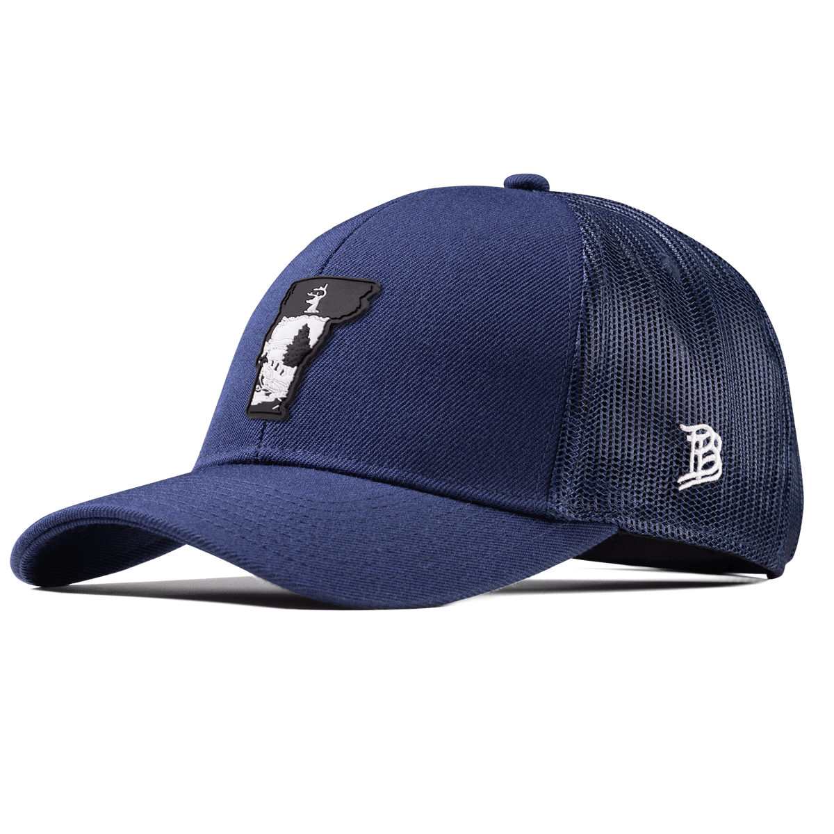 Vermont Vintage Stretch Snapback Trucker Navy