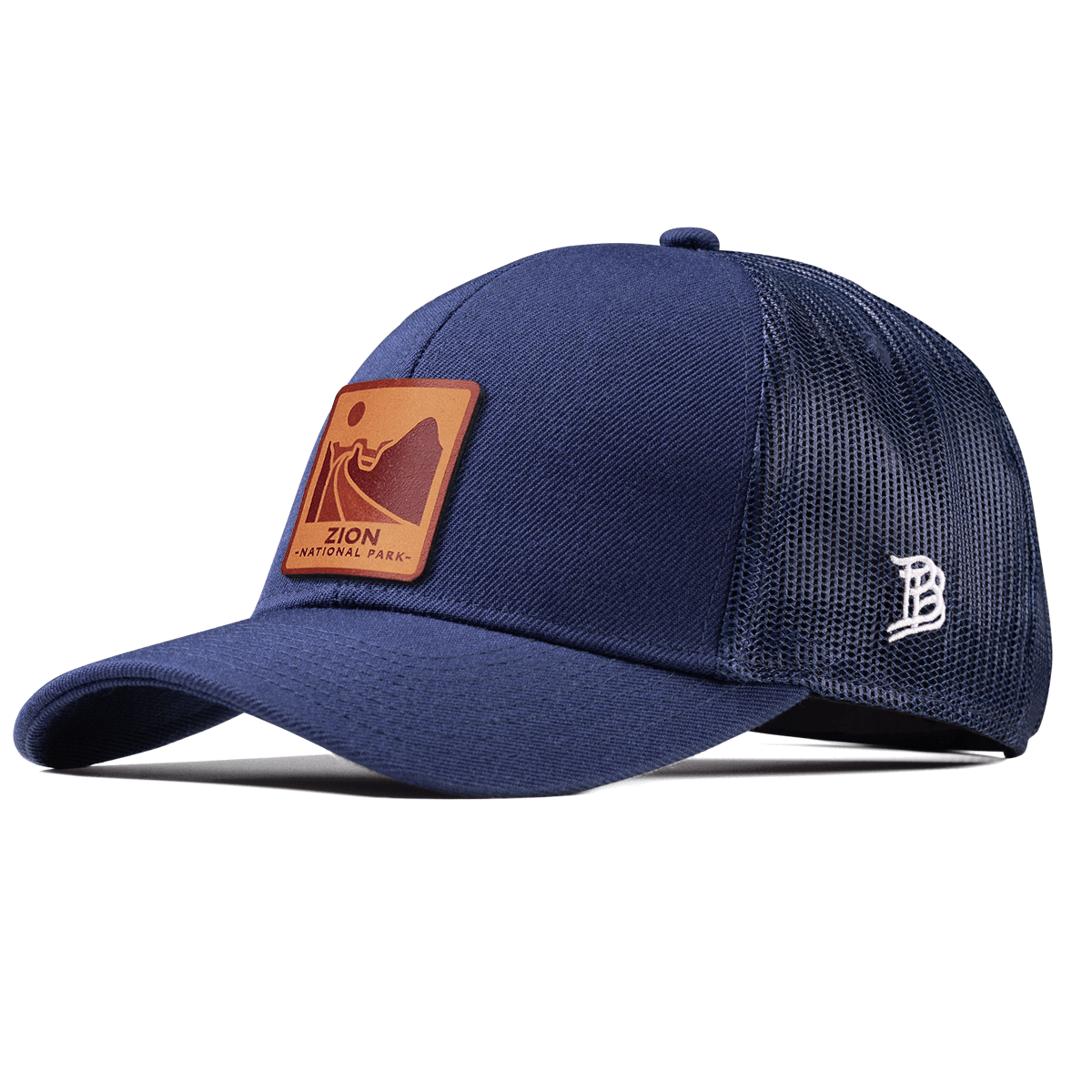 Zion National Park Stretch Snapback Trucker Navy