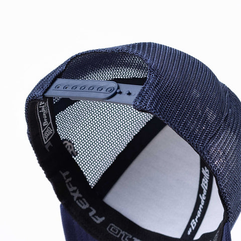 Midnight Horizon Flexfit Snapback Trucker Back Navy