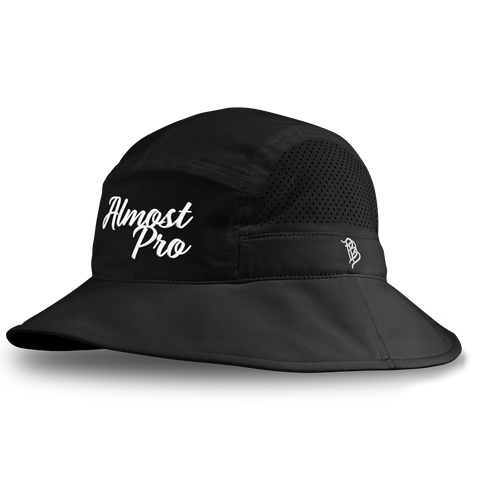 Hailey Ostrom "Almost Pro" DualActive™ Performance Bucket Hat Black