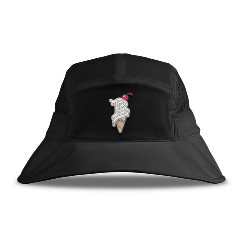 BB Drip Cone DualActive™ Performance Bucket Hat Black