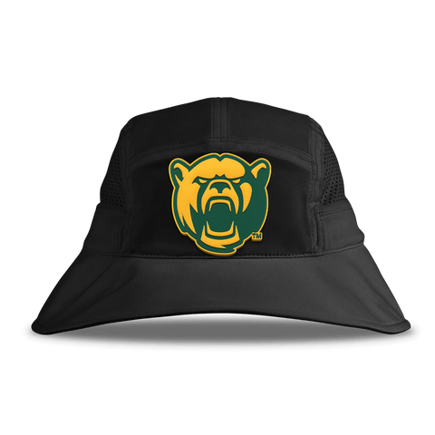 Baylor University "Baylor Bear" DualActive™ Performance Bucket Hat Black
