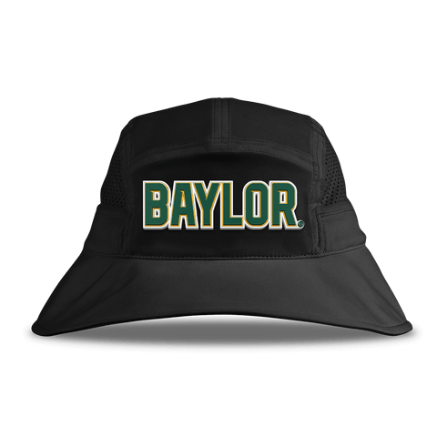 Baylor University "Baylor Block" DualActive™ Performance Bucket Hat Black