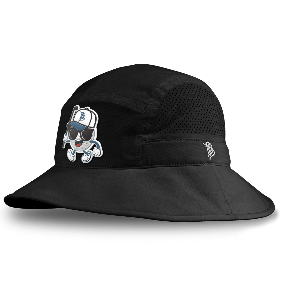 Bump 'n Run DualActive™ Performance Bucket Hat Black
