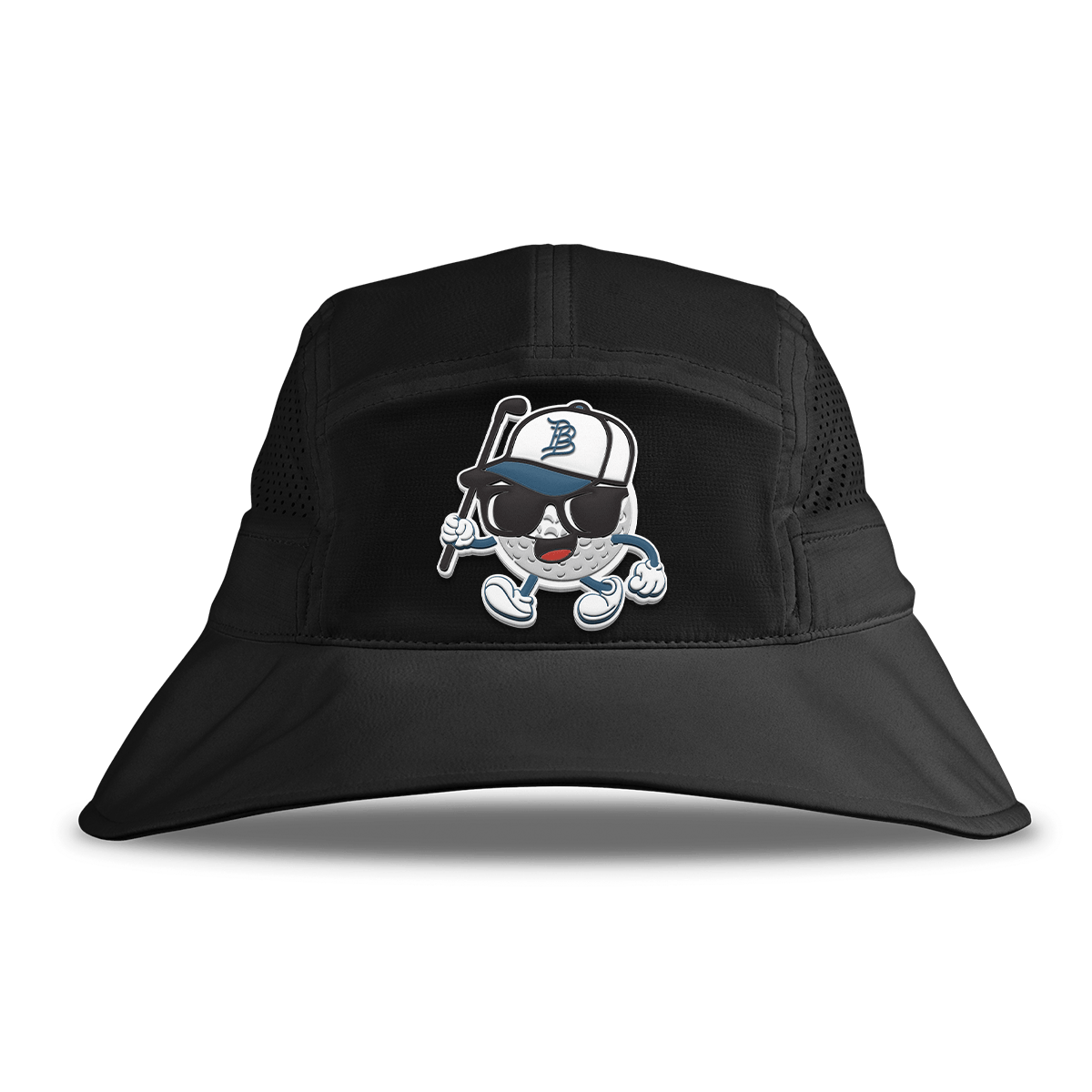 Bump 'n Run DualActive™ Performance Bucket Hat Black