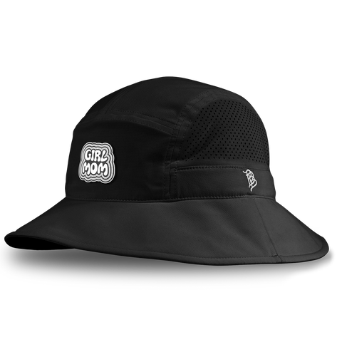 Girl Mom DualActive™ Performance Bucket Hat Black