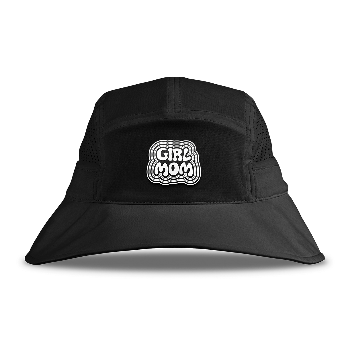 Girl Mom DualActive™ Performance Bucket Hat Black