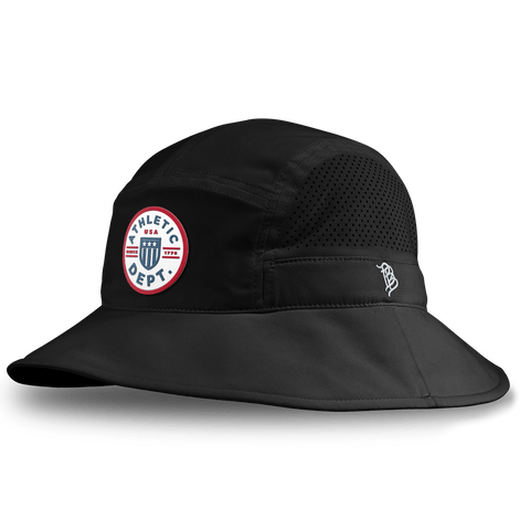 Liberty Letterman DualActive™ Performance Bucket Hat Black