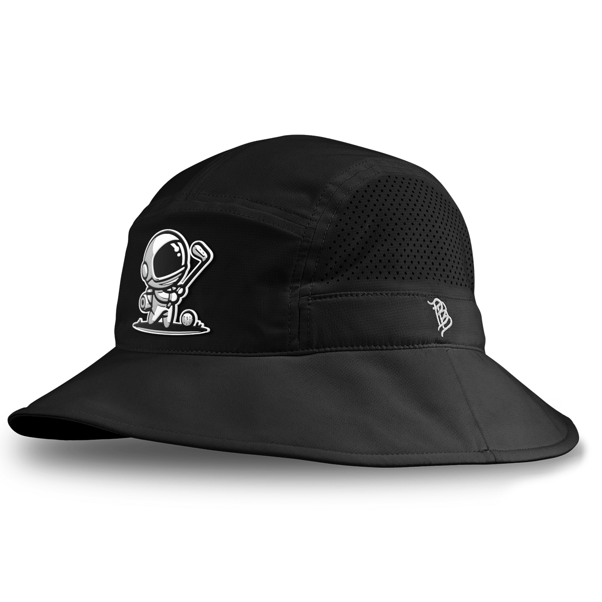 Moon Shot DualActive™ Performance Bucket Hat Black