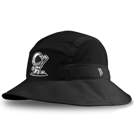 Moon Shot DualActive™ Performance Bucket Hat Black