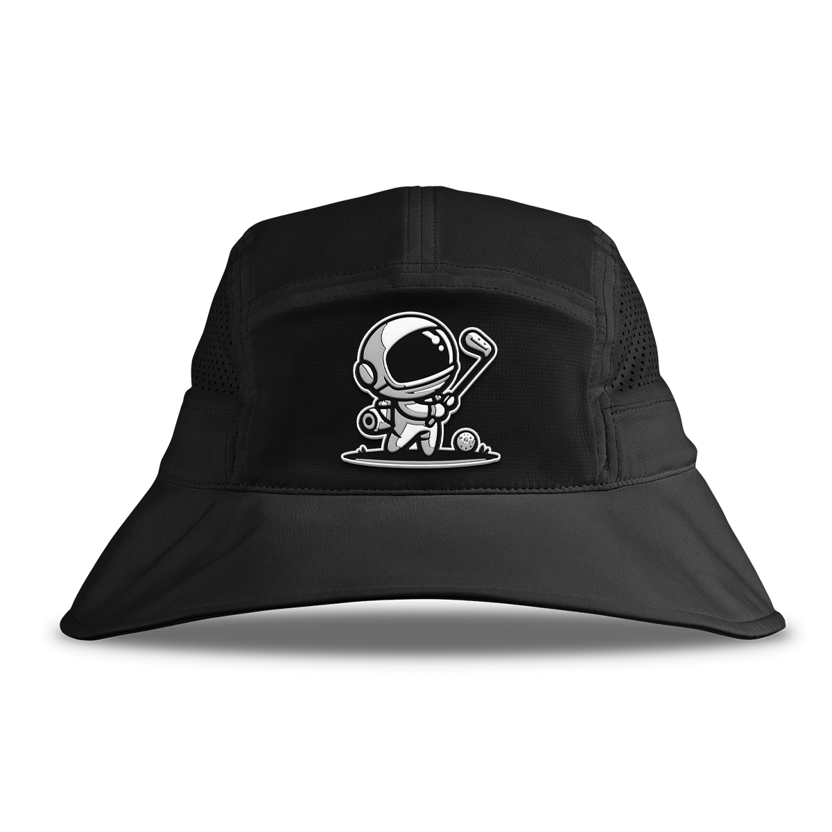 Moon Shot DualActive™ Performance Bucket Hat Black