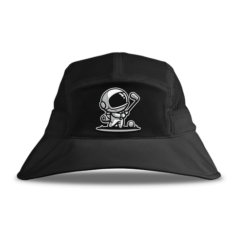 Moon Shot DualActive™ Performance Bucket Hat Black