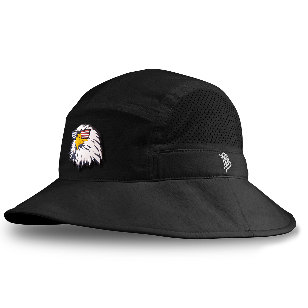 Party Eagle DualActive™ Performance Bucket Hat Black