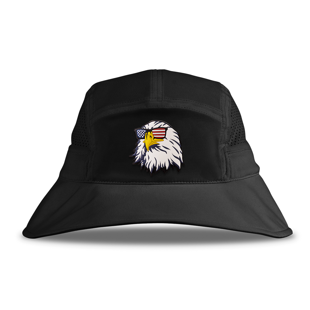 Party Eagle DualActive™ Performance Bucket Hat Black