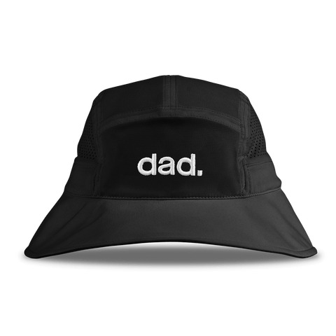 dad. DualActive™ Performance Bucket Hat Black