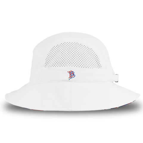 Bare DualActive™ Performance Bucket Hat White/USA Camo