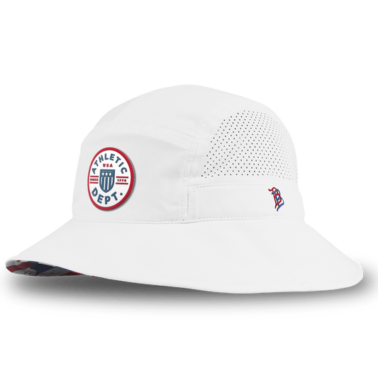 Liberty Letterman DualActive™ Performance Bucket Hat USA Camo
