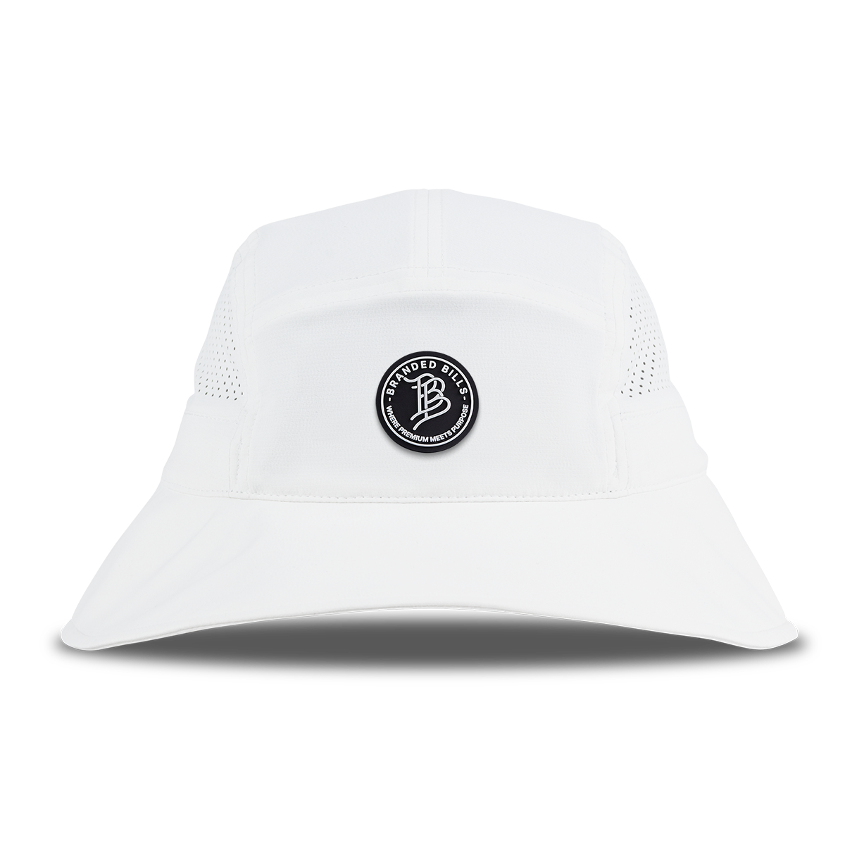 BB Premium Purpose PVC DualActive™ Performance Bucket Hat White