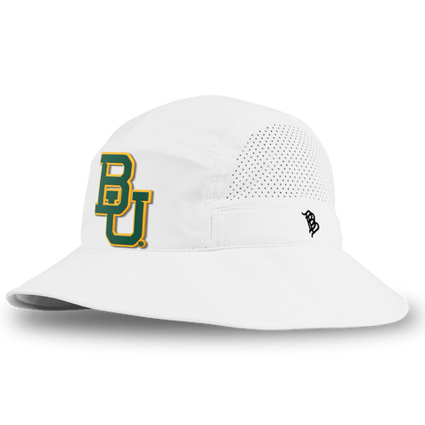 Baylor University "Baylor Team Logo" DualActive™ Performance Bucket Hat White