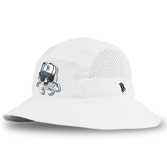 Bump 'n Run DualActive™ Performance Bucket Hat White