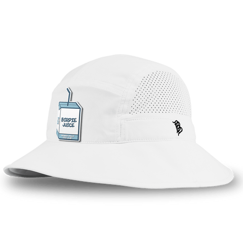 Juice Box DualActive™ Performance Bucket Hat White