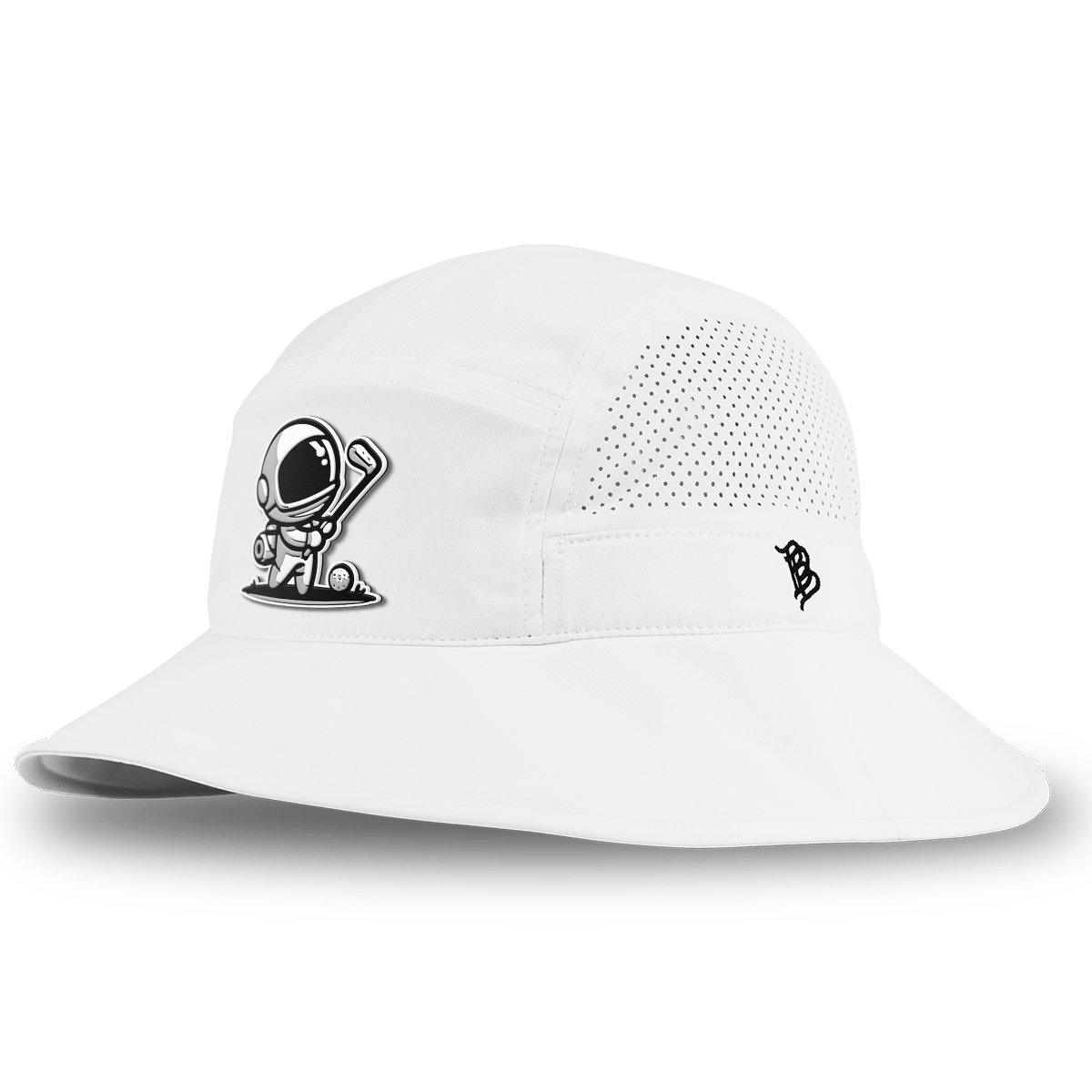 Moon Shot DualActive™ Performance Bucket Hat White