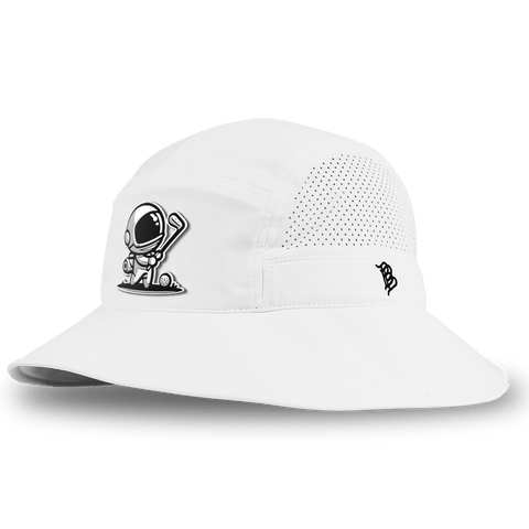 Moon Shot DualActive™ Performance Bucket Hat White
