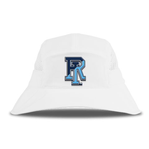 University of Rhode Island "URI Team Logo" DualActive™ Performance Bucket Hat White