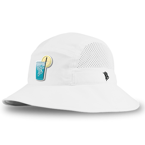 Water Hazard DualActive™ Performance Bucket Hat White