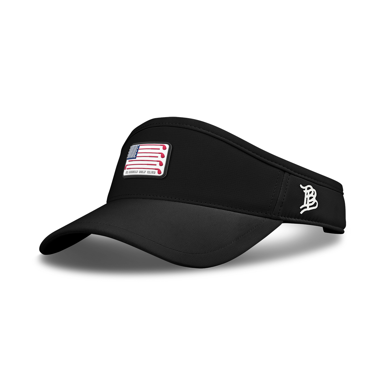 Hailey Ostrom "All American Golf Club" DualActive™ Performance Visor Black