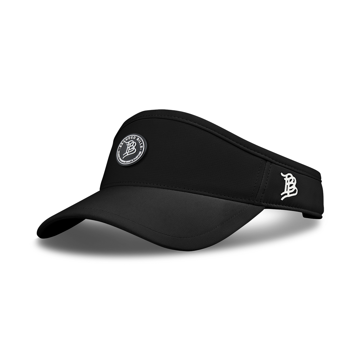 BB Premium Purpose PVC DualActive™ Performance Visor Black