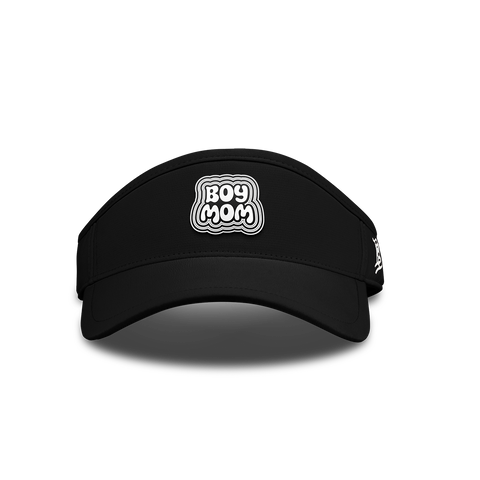 Boy Mom DualActive™ Performance Visor Black