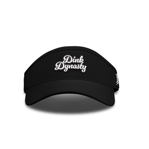 Dink Dynasty Script DualActive™ Performance Visor Black