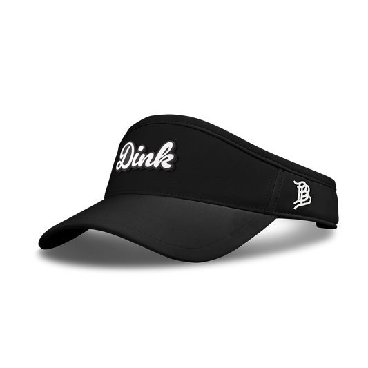 Dink Script DualActive™ Performance Visor Black