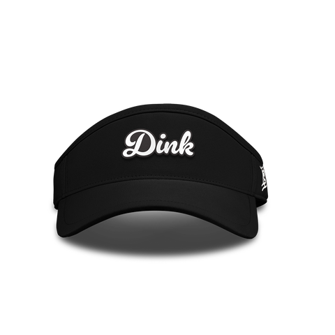 Dink Script DualActive™ Performance Visor Black