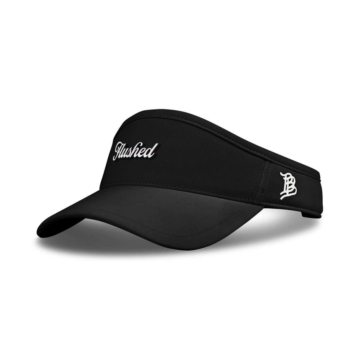 Flushed Script DualActive™ Performance Visor Black