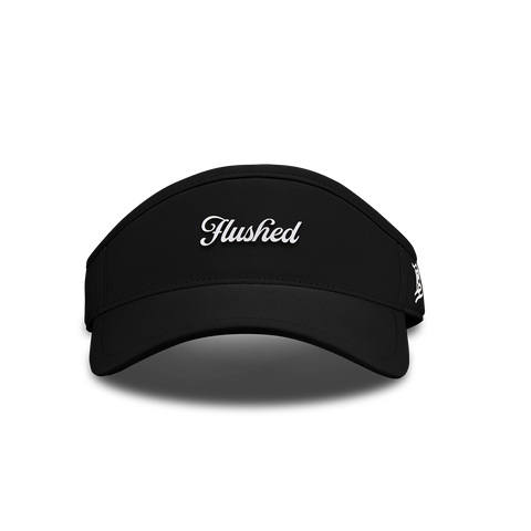 Flushed Script DualActive™ Performance Visor Black