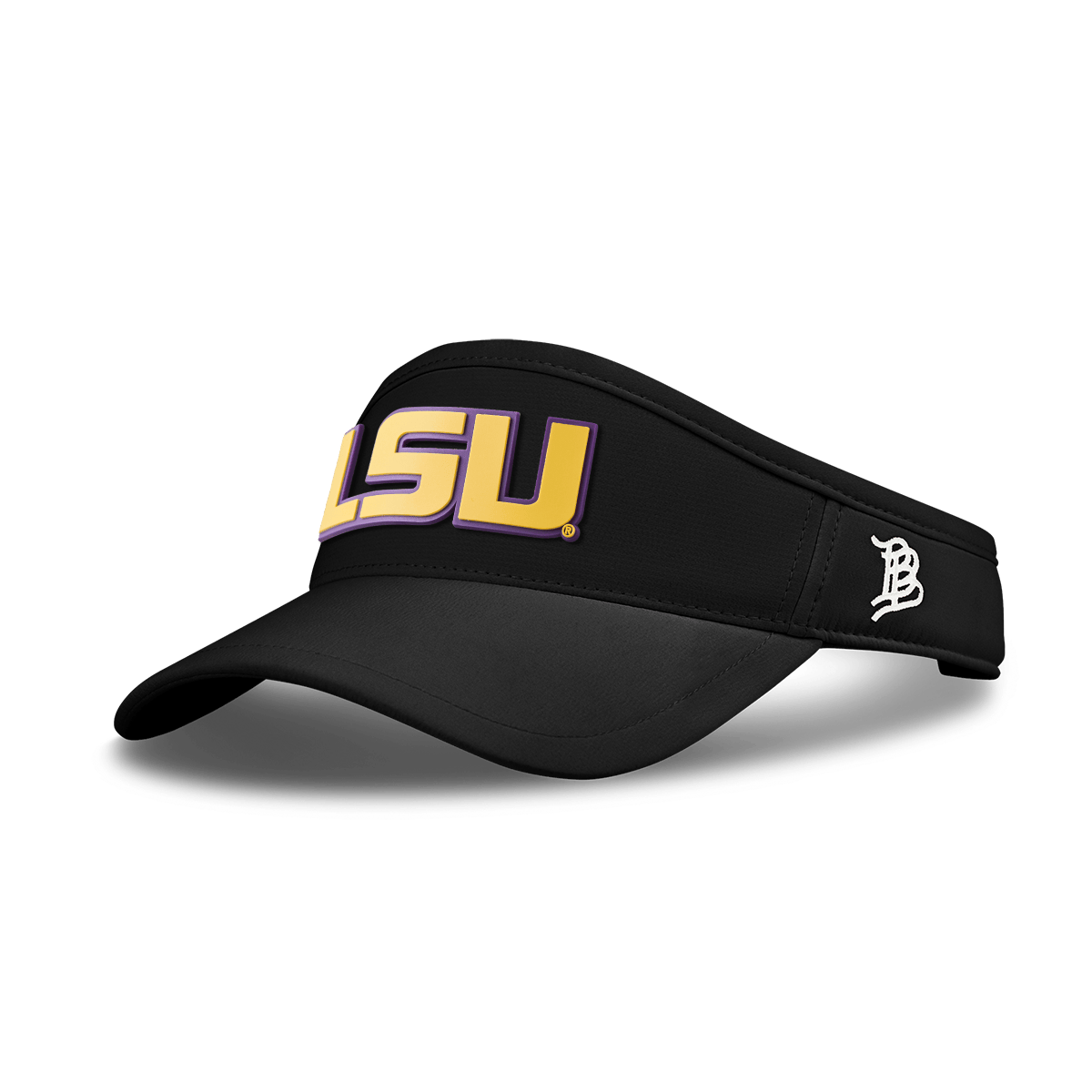 Louisiana State University "LSU Gold Block" DualActive™ Performance Visor Black