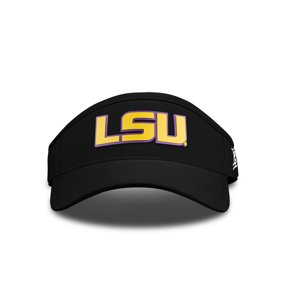 Louisiana State University "LSU Gold Block" DualActive™ Performance Visor Black