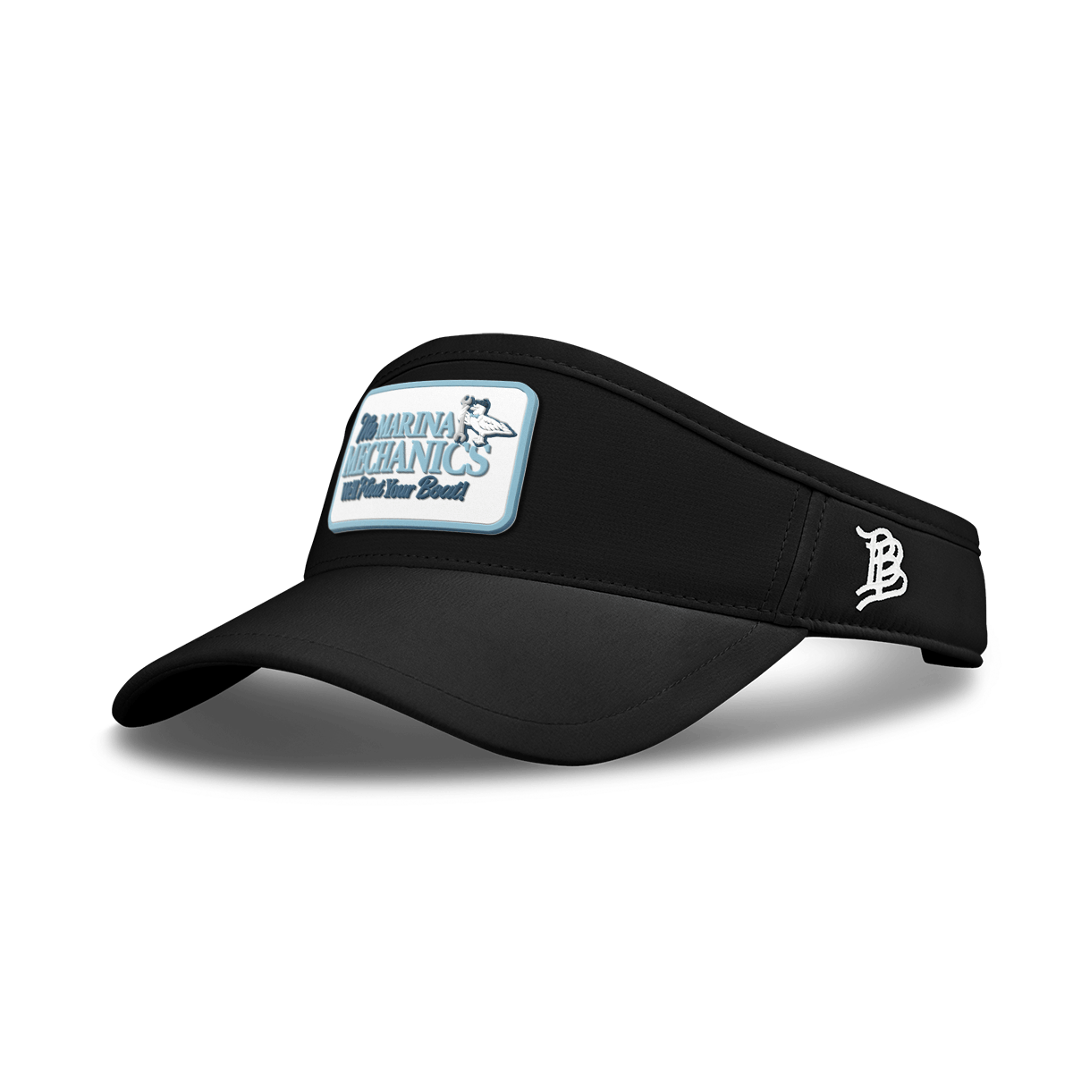 Marina Mechanics DualActive™ Performance Visor Black