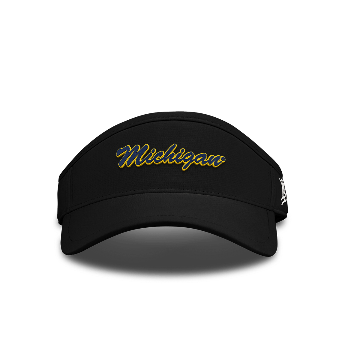 University of Michigan "Michigan Script" DualActive™ Performance Visor Black