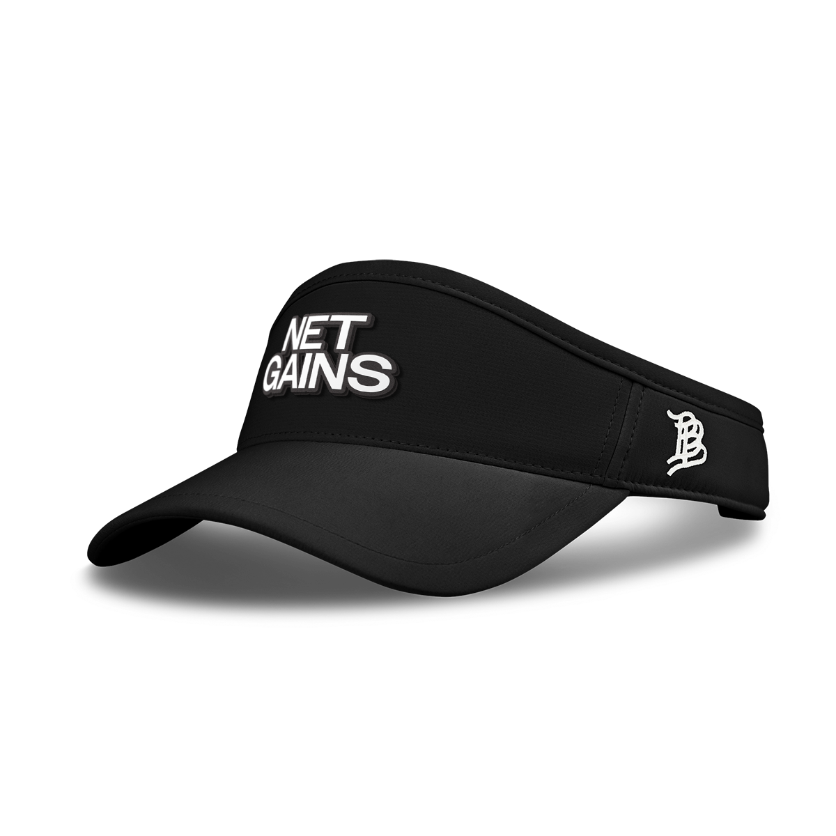 Net Gains DualActive™ Performance Visor Black