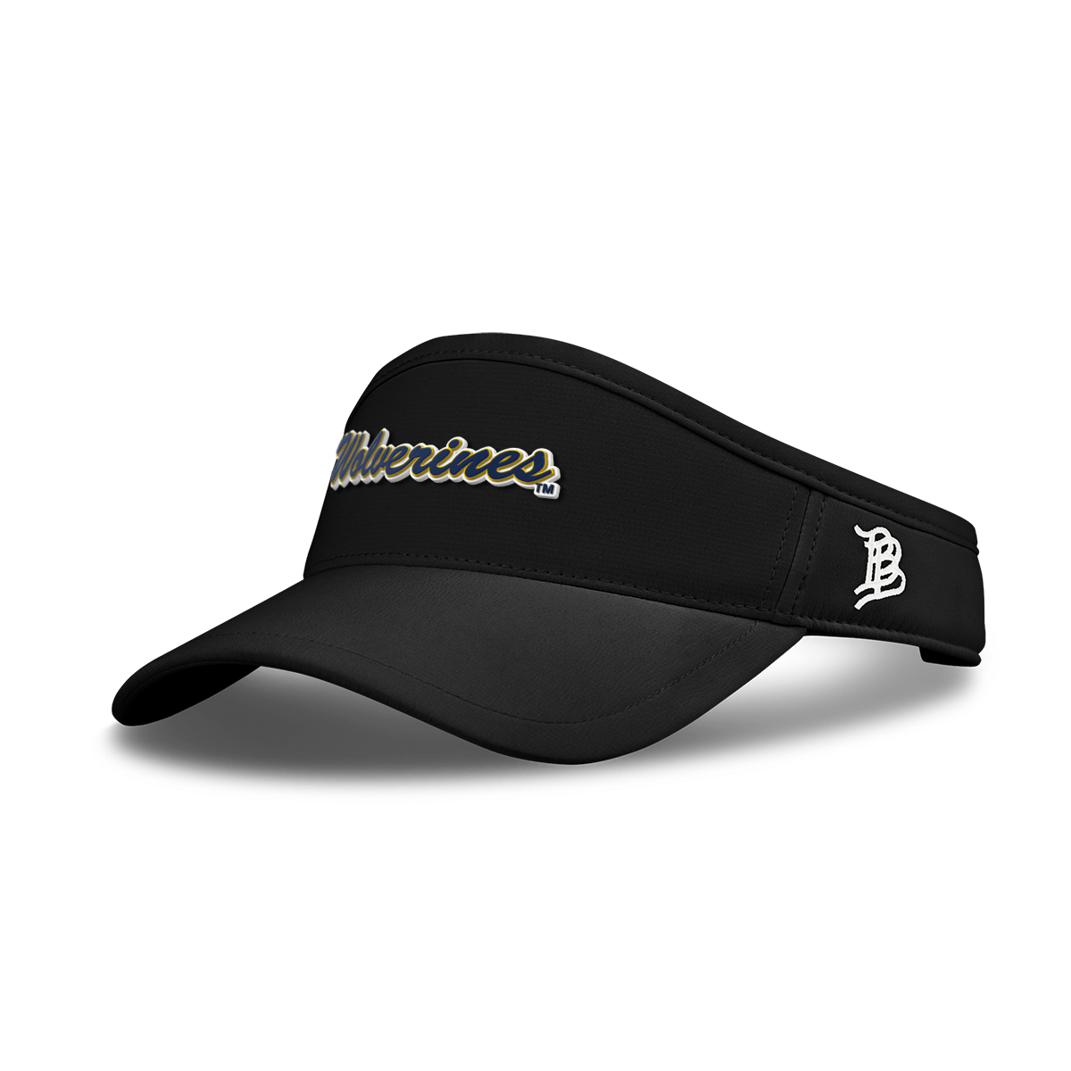 University of Michigan "Wolverines Script" DualActive™ Performance Visor Black