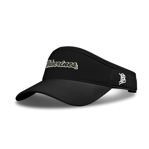 University of Michigan "Wolverines Script" DualActive™ Performance Visor Black